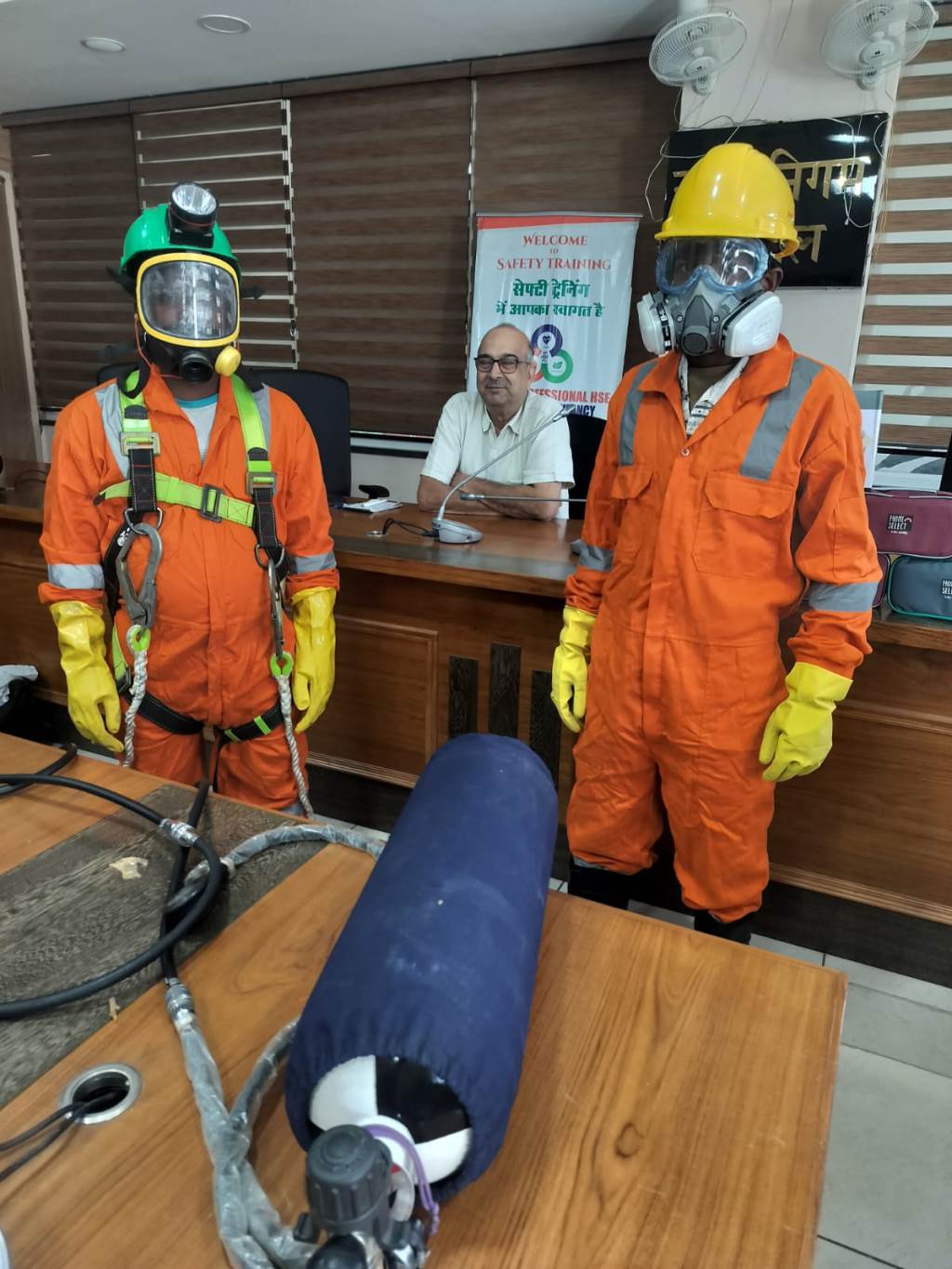 Safety First Sewer Heroes Training Camp Held in Karnal